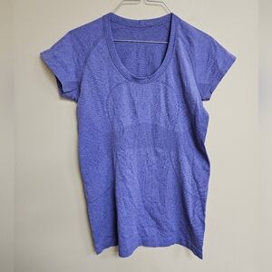 Lululemon Swiftly Tech Short Sleeve Lavendar Purple Top Size 8